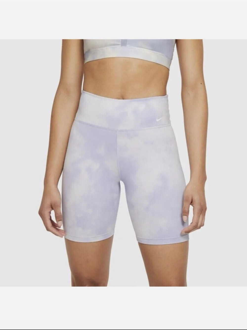 Nike One Icon Clash Bike Shorts - size medium